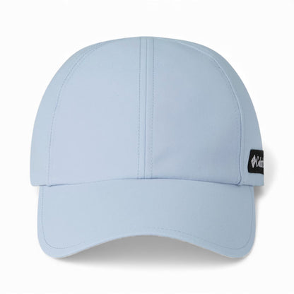 Front view of Columbia 216514 custom hat in whisper