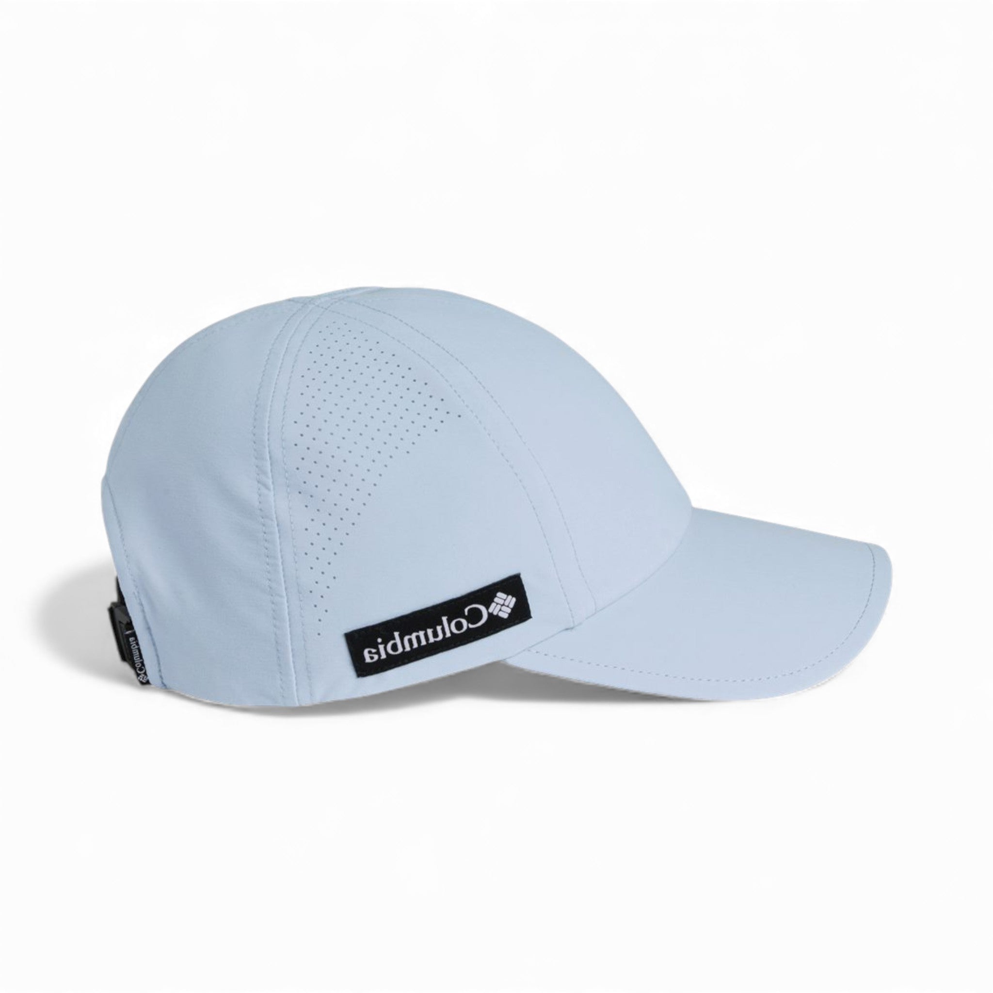 Right side view of Columbia 216514 custom hat in whisper