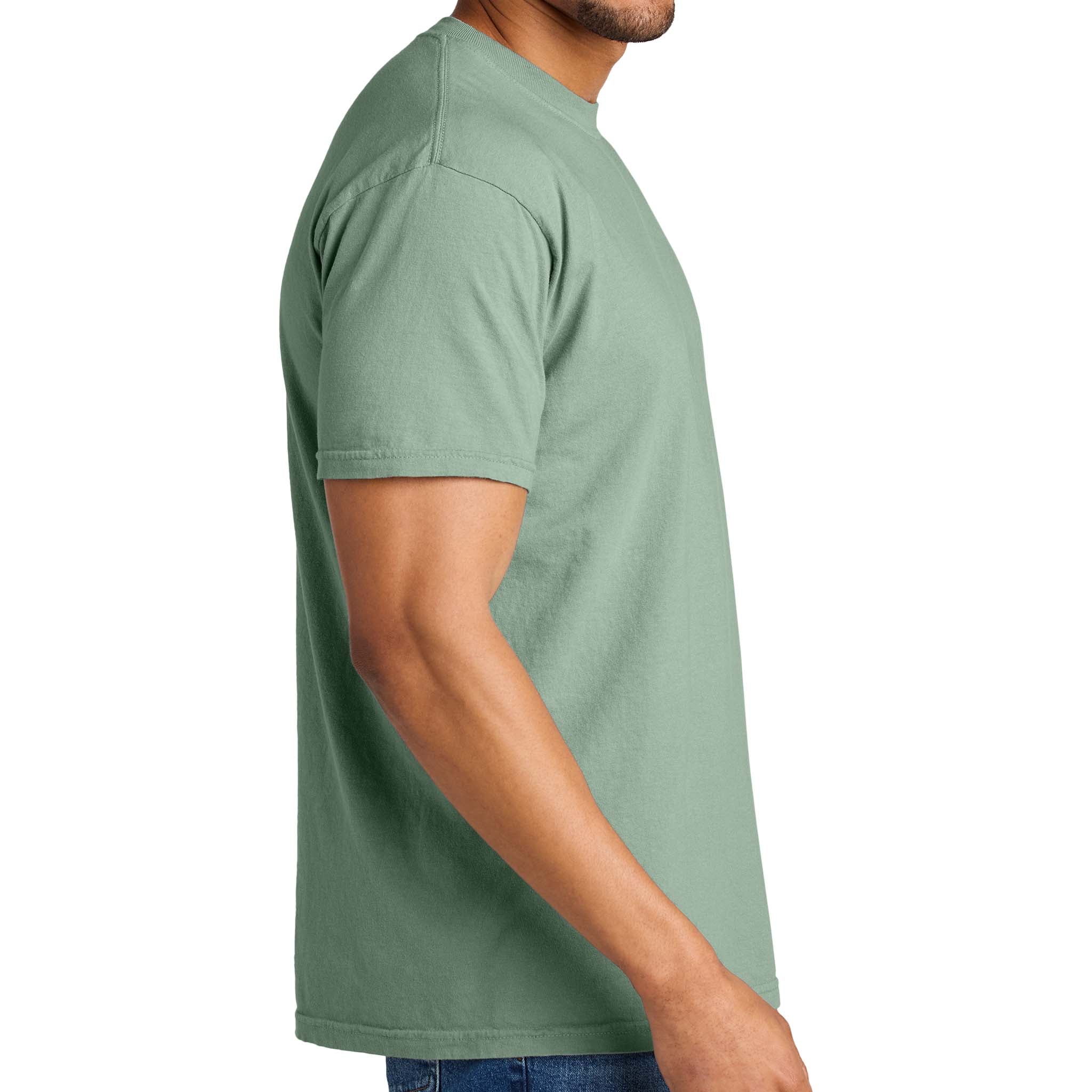 Comfort Colors 1717 custom short sleeve t-shirt in bay, right side view