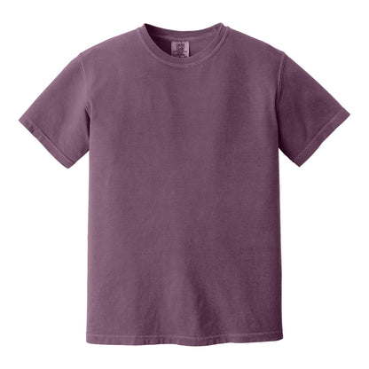 Comfort Colors 1717 custom short sleeve t-shirt in berry, front view
