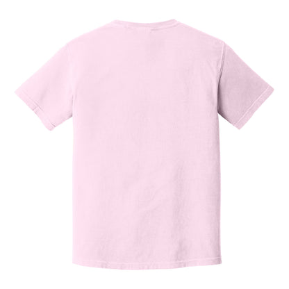 Comfort Colors 1717 custom short sleeve t-shirt in blossom, back view