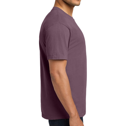 Comfort Colors 6030 custom short sleeve t-shirt in berry, right side view