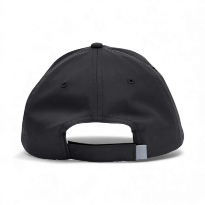 Back view of Core 365 CE001 custom hat in black
