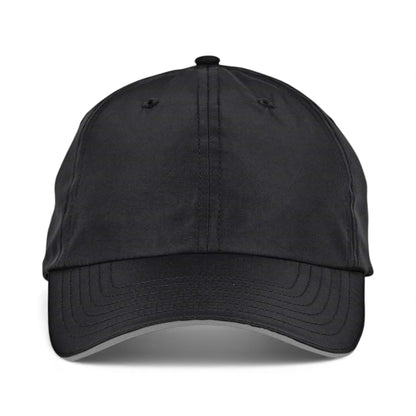 Front view of Core 365 CE001 custom hat in black