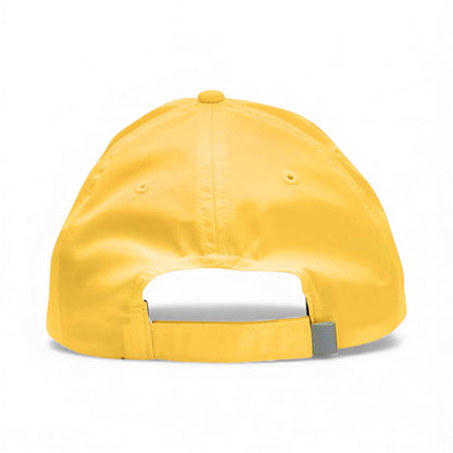 Back view of Core 365 CE001 custom hat in campus gold