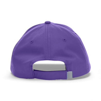 Back view of Core 365 CE001 custom hat in campus purple