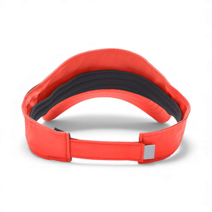 Back view of Core 365 CE002 custom hat in campus orange and carbon