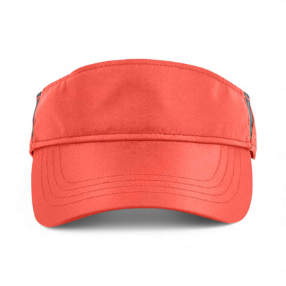 Front view of Core 365 CE002 custom hat in campus orange and carbon