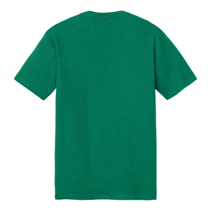 District DM130 custom short sleeve t-shirt in jewel green, back view