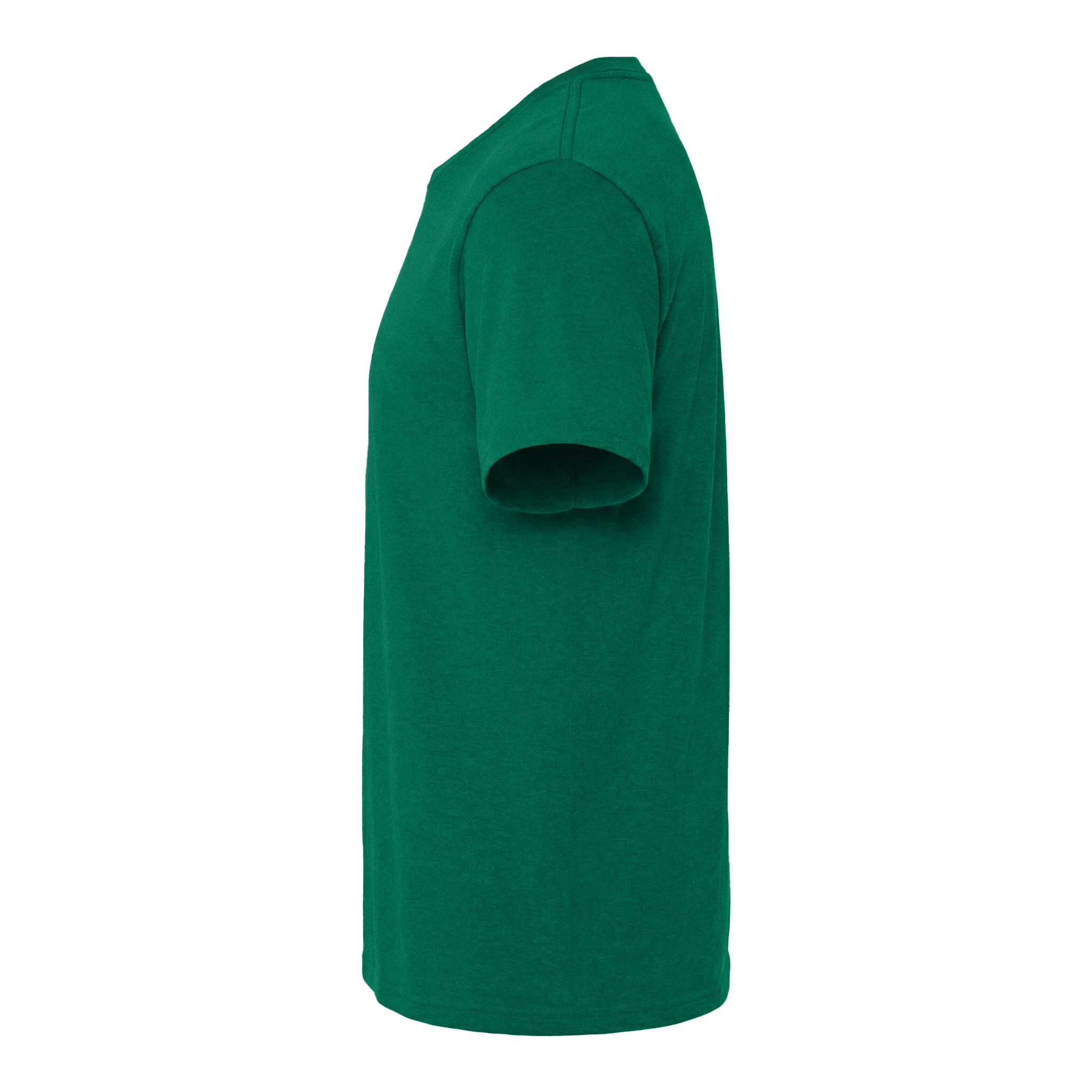 District DM130 custom short sleeve t-shirt in jewel green, left side view