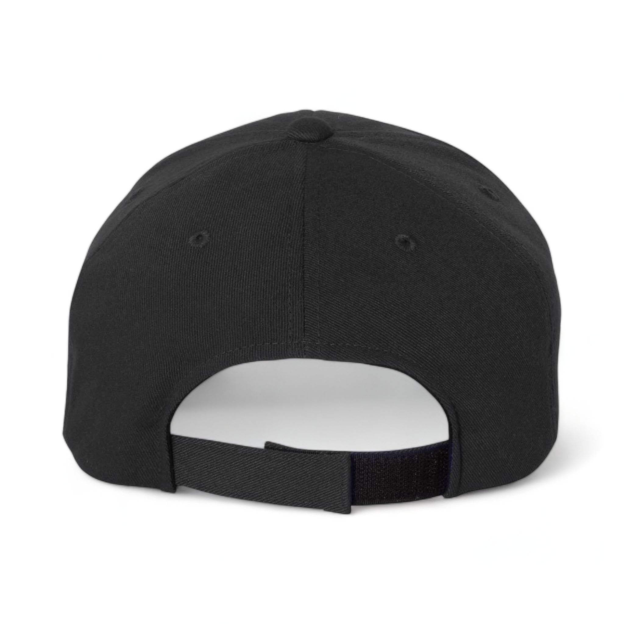 Back view of Flexfit 110C custom hat in black