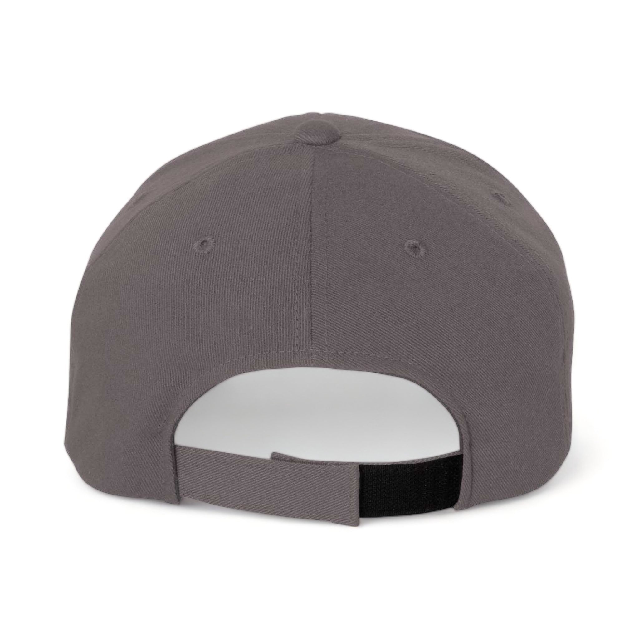 Back view of Flexfit 110C custom hat in grey
