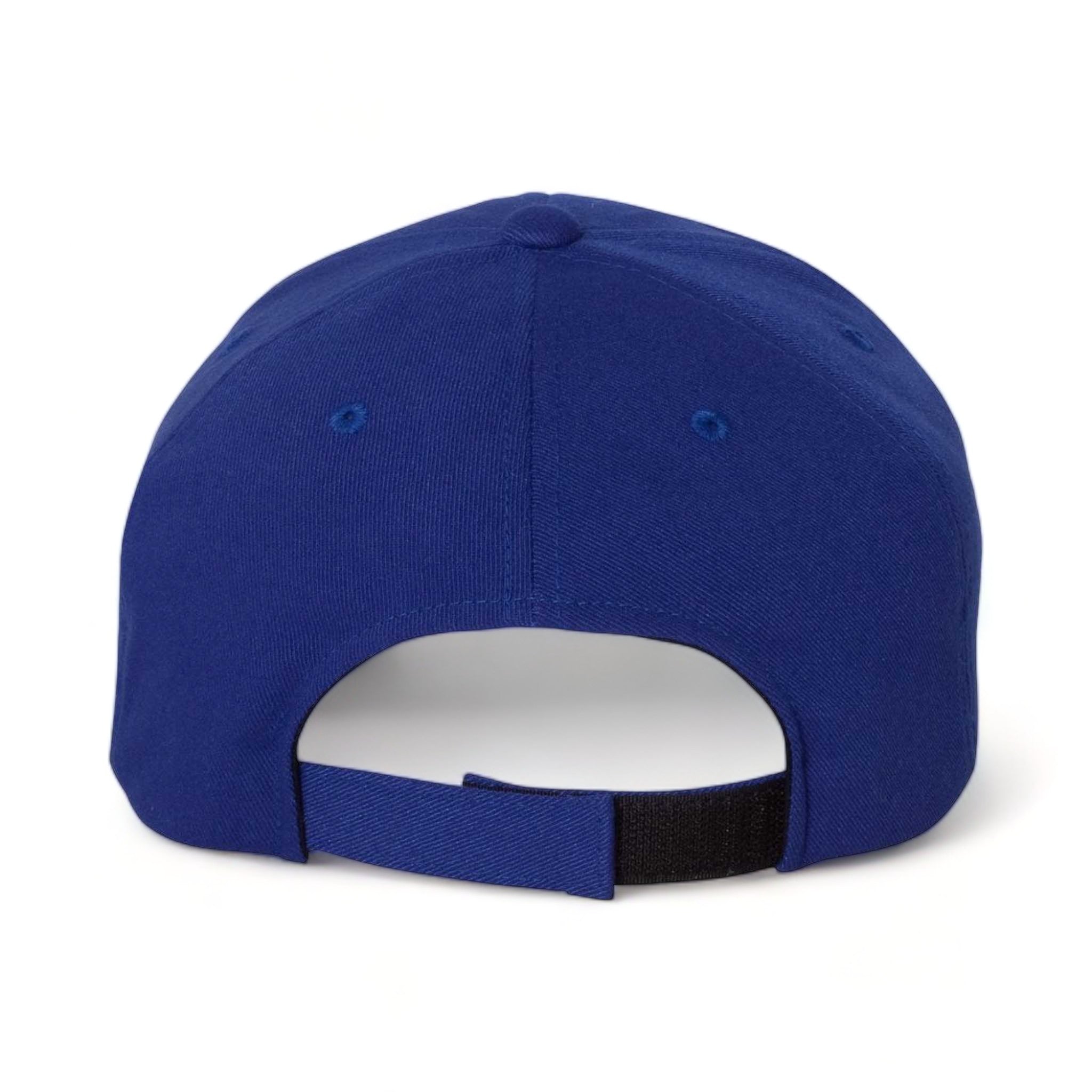 Back view of Flexfit 110C custom hat in royal blue