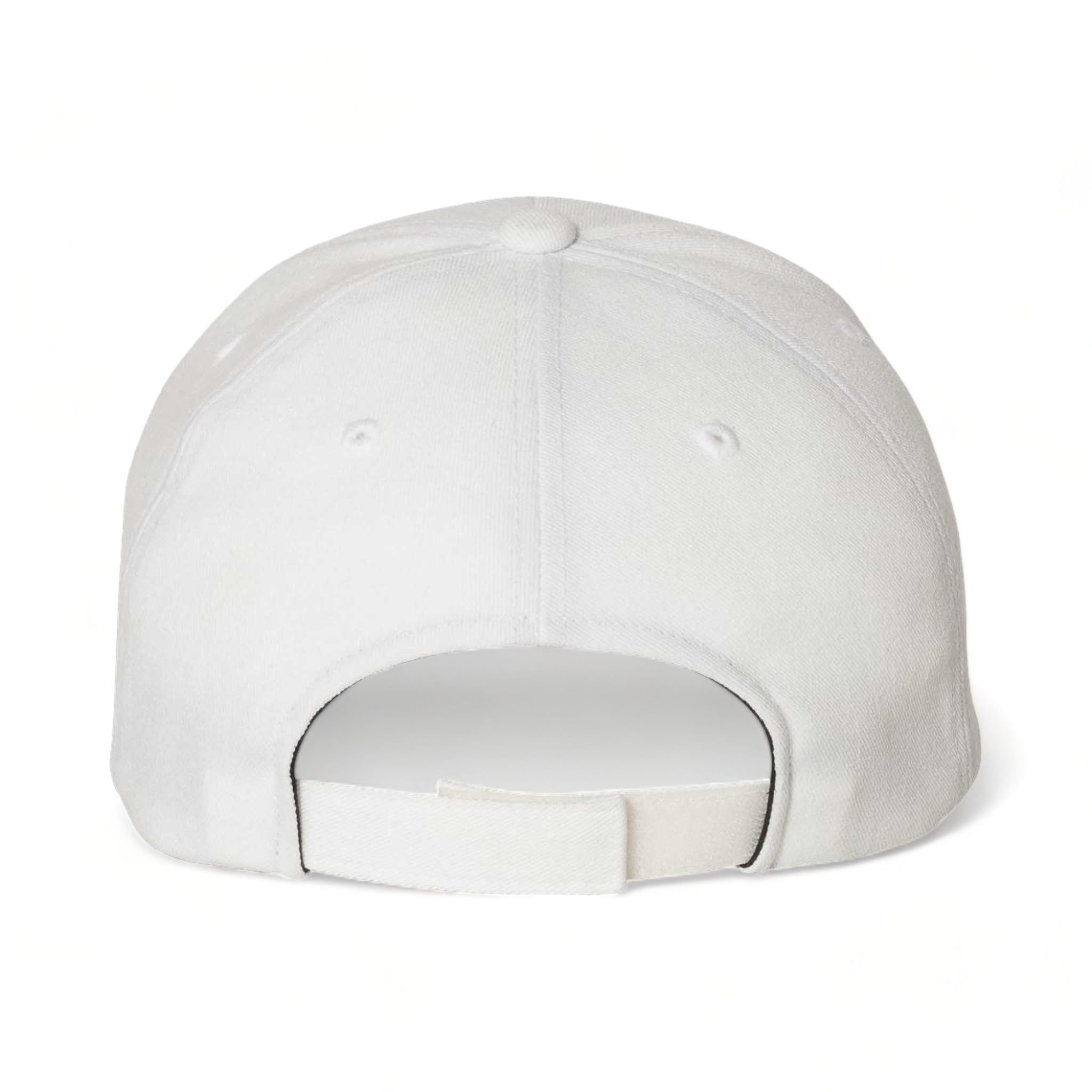 Back view of Flexfit 110C custom hat in white