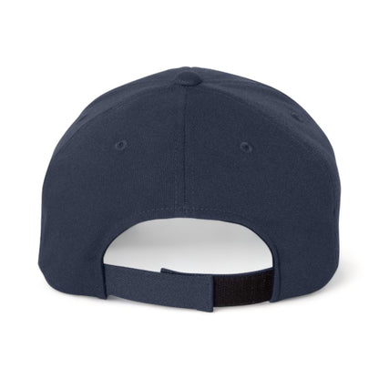 Back view of Flexfit 110C custom hat in navy