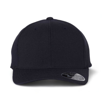 Front view of Flexfit 110C custom hat in navy