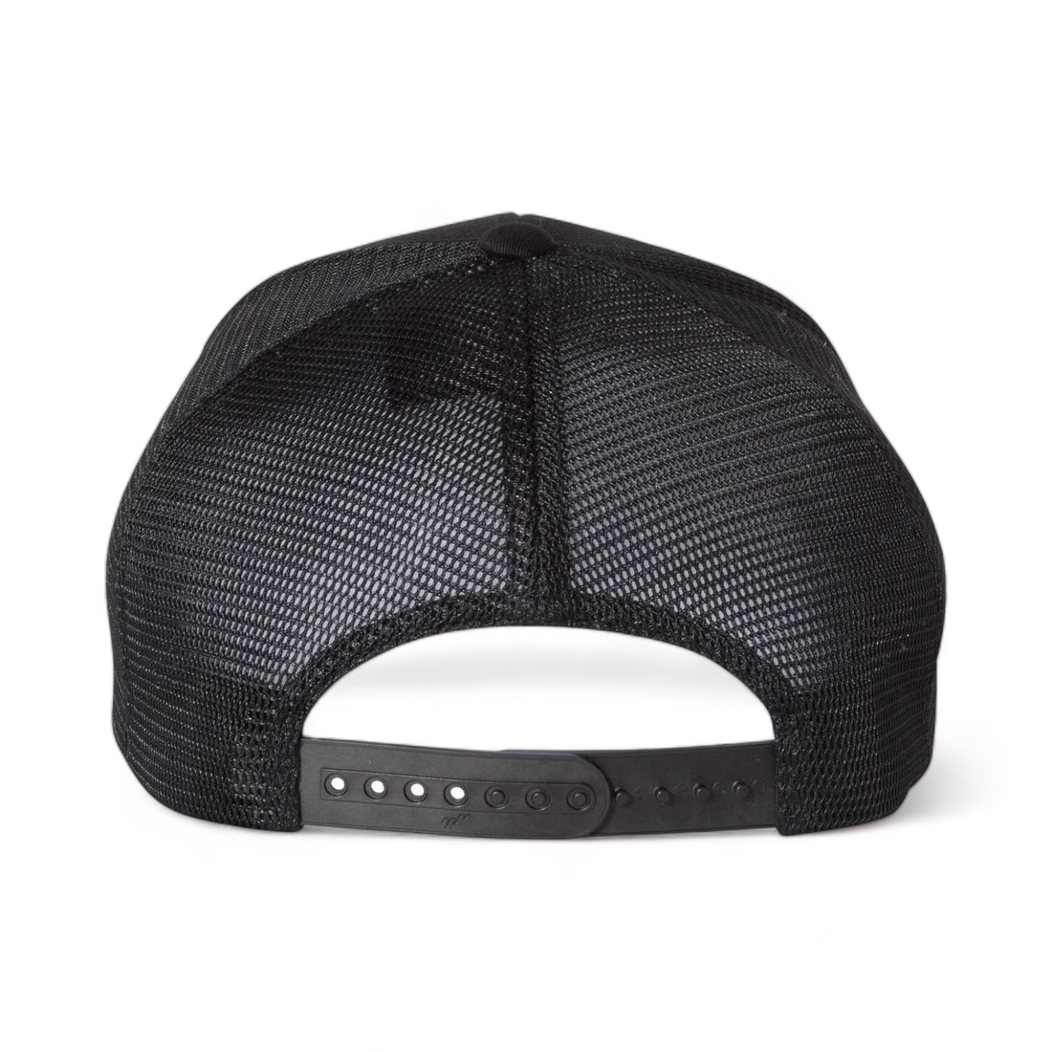 Back view of Flexfit 110M custom hat in black