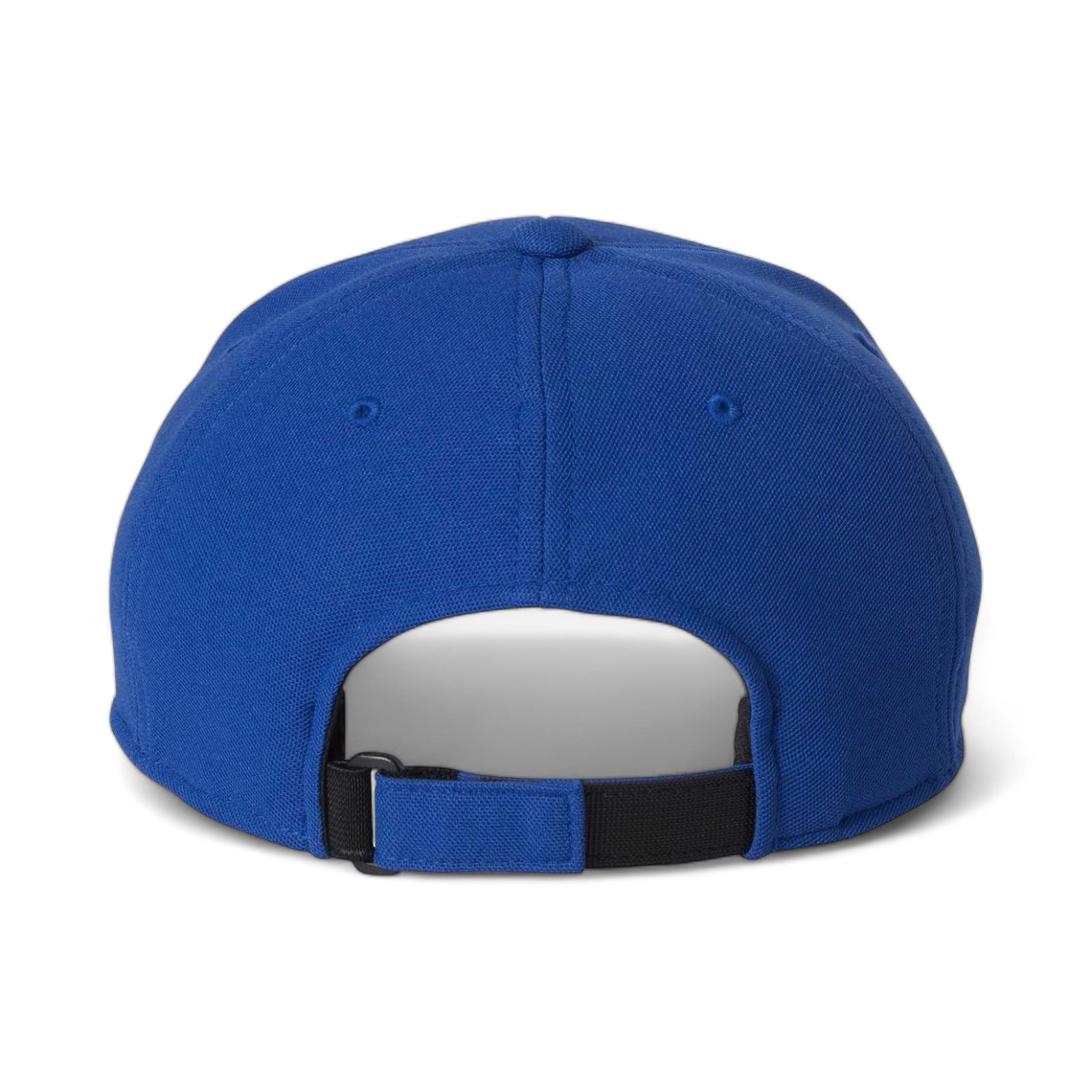 Back view of Flexfit 110P custom hat in royal blue