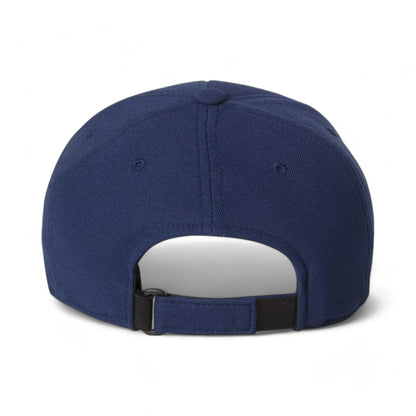 Back view of Flexfit 110P custom hat in navy