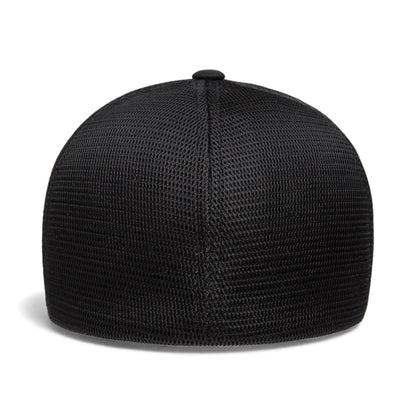Back view of Flexfit 5511UP custom hat in black