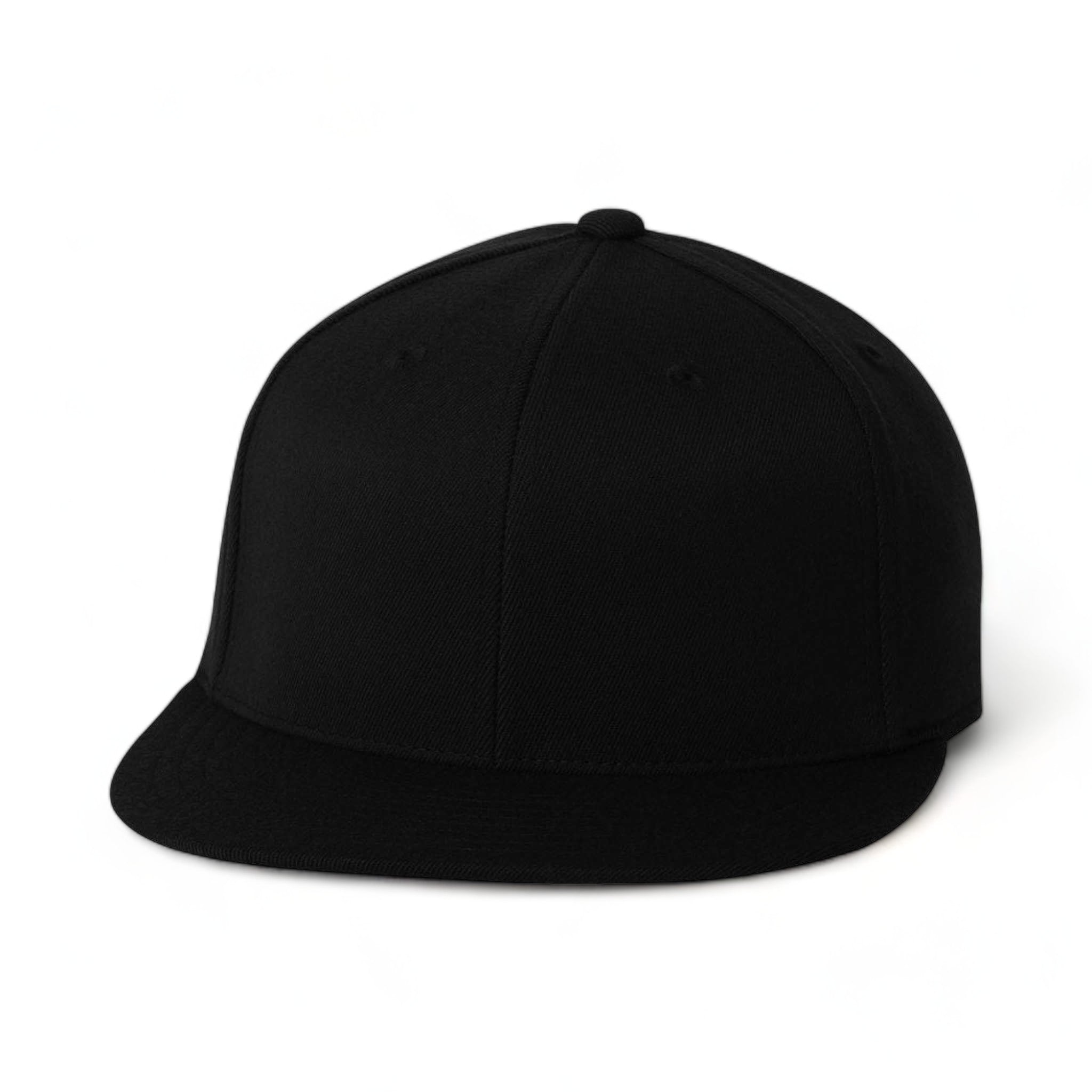 Front view of Flexfit 6210FF custom hat in black