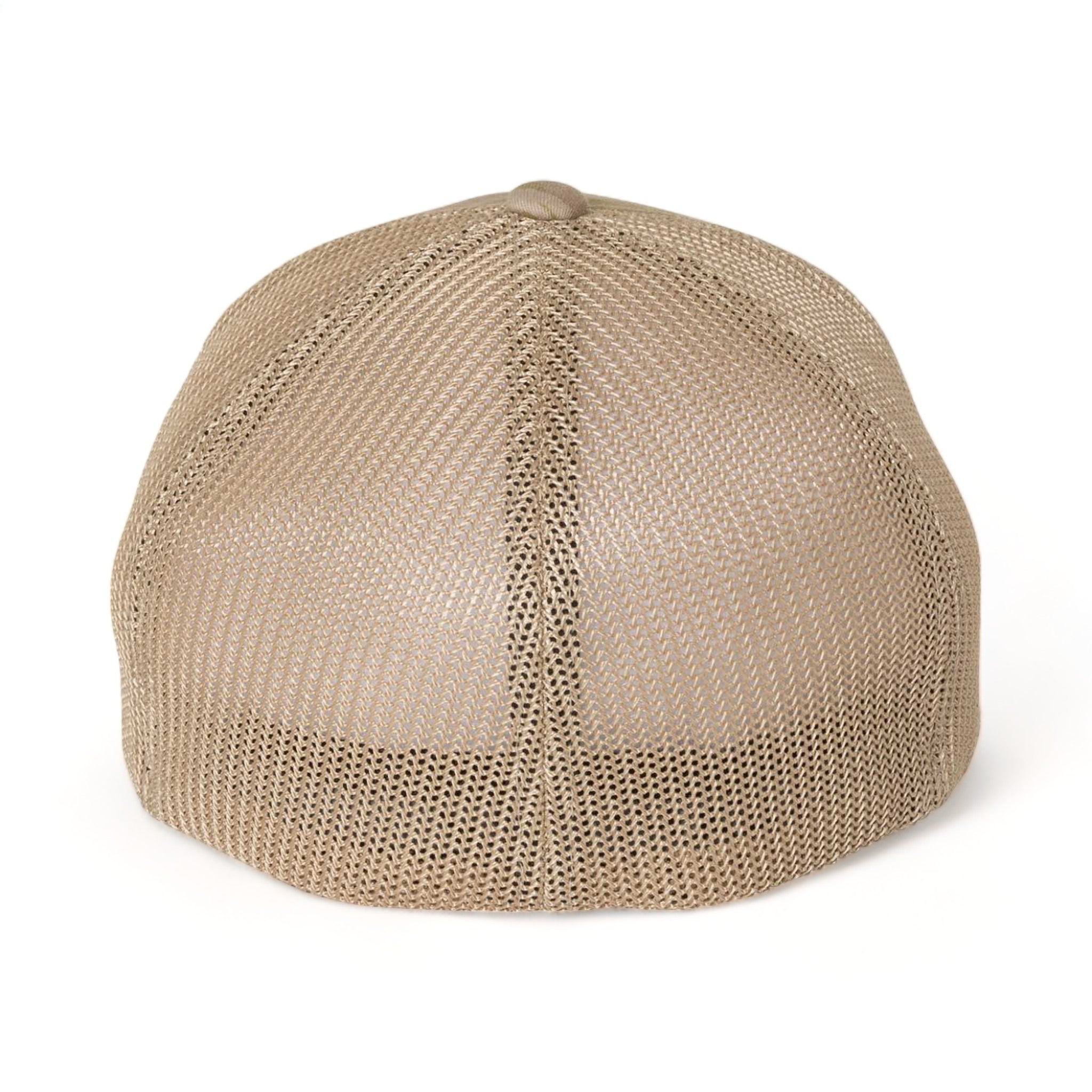 Back view of Flexfit 6511 custom hat in multicam arid and tan
