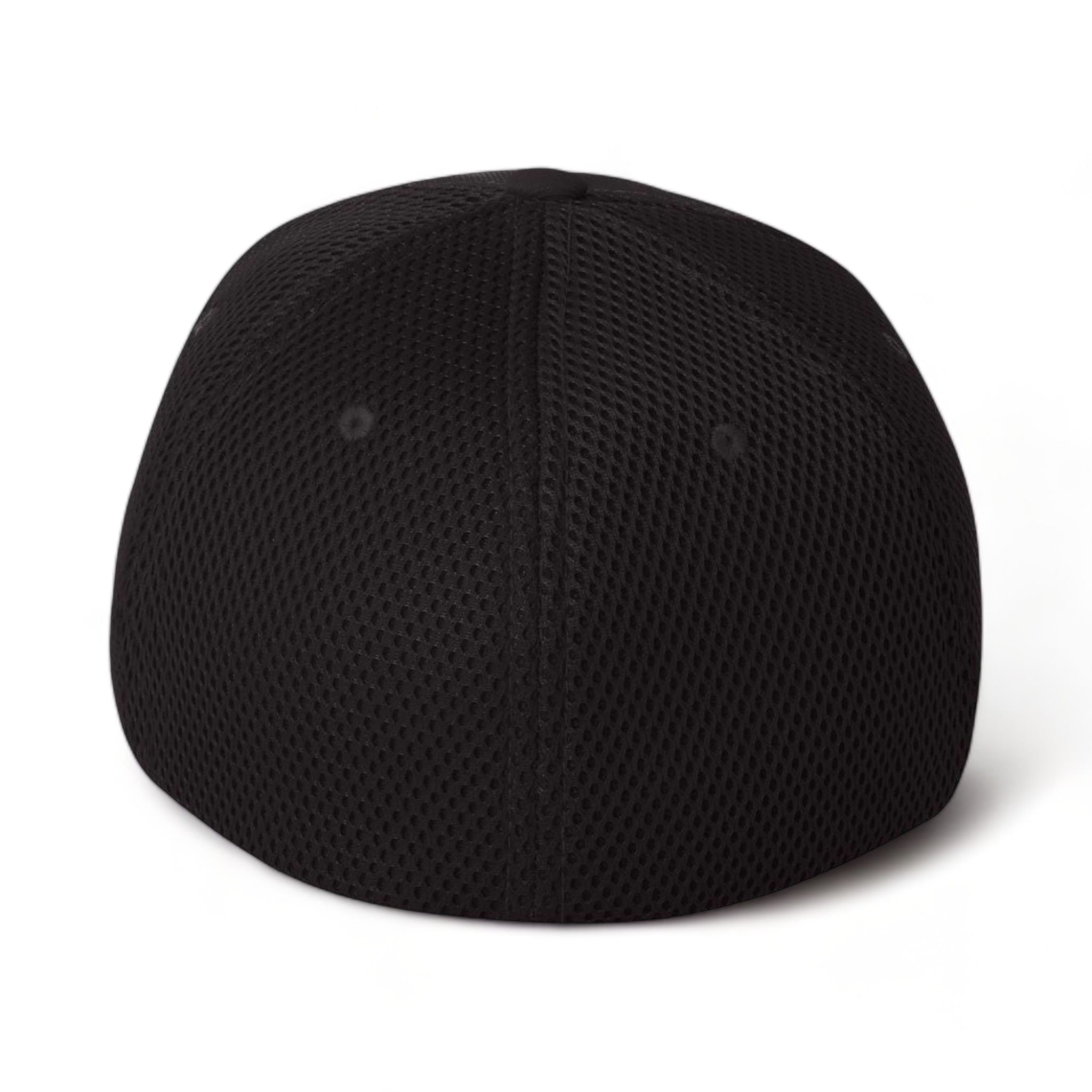 Back view of Flexfit 6533 custom hat in black
