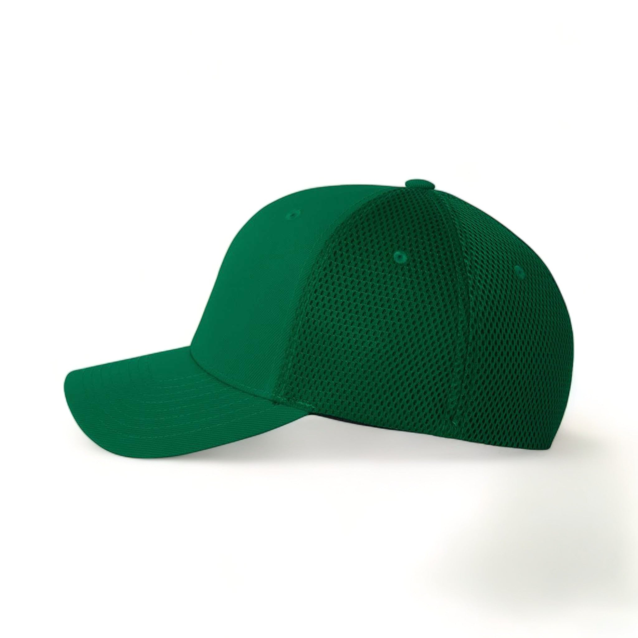 Side view of Flexfit 6533 custom hat in green
