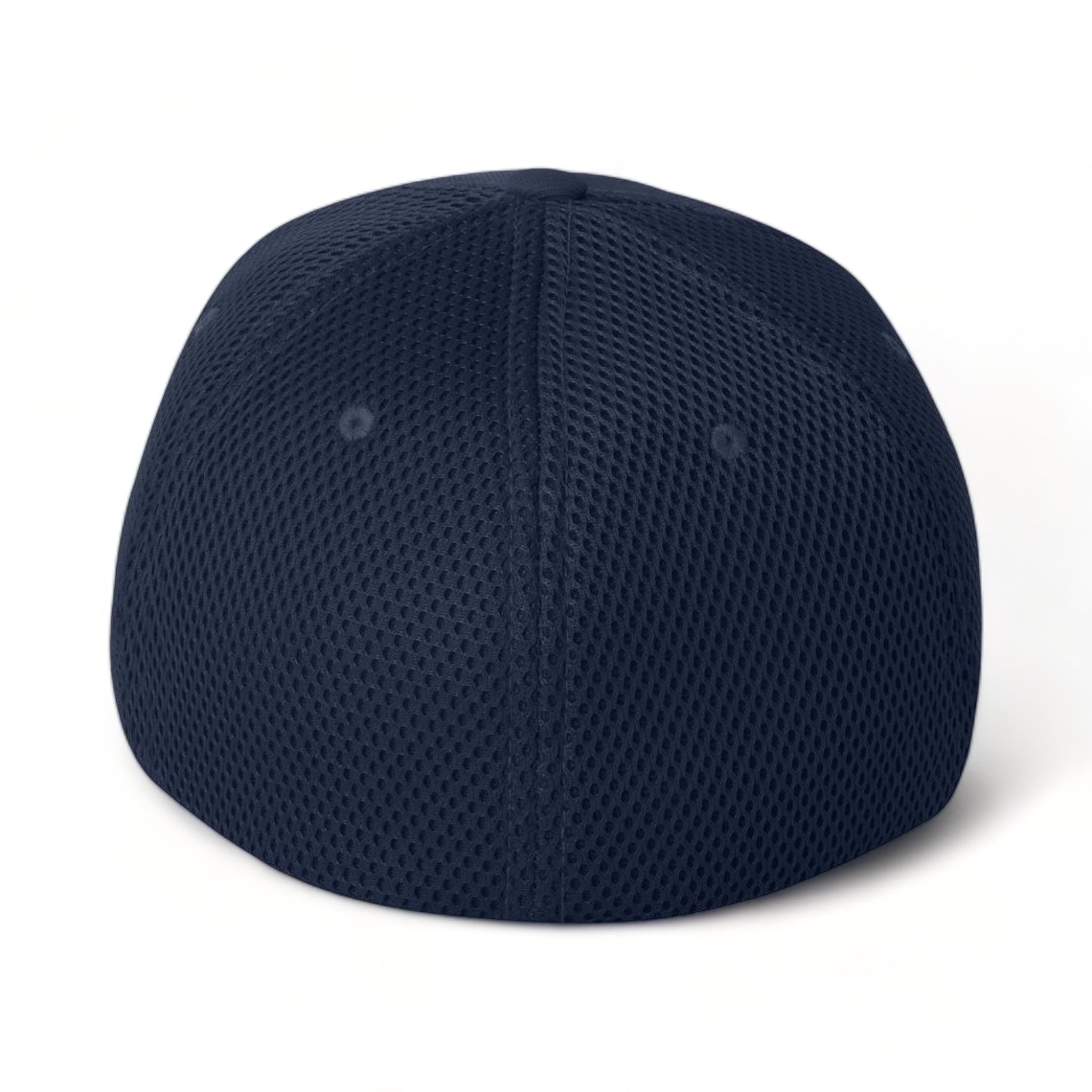 Back view of Flexfit 6533 custom hat in navy