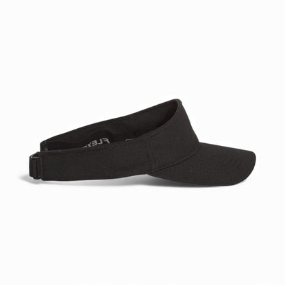 Right side view of Flexfit 8110 custom hat in black