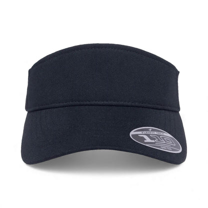 Front view of Flexfit 8110 custom hat in navy