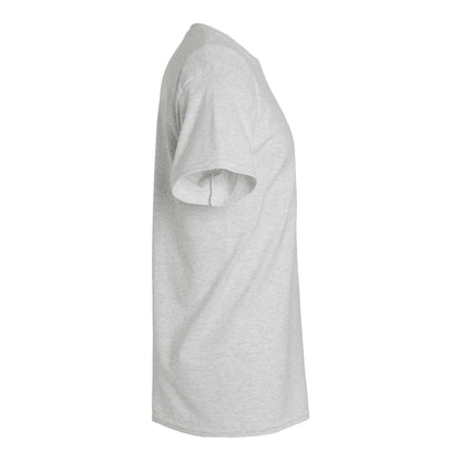Gildan 2000 custom short sleeve t-shirt in ash, right side view