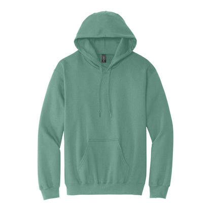 Gildan SF500 custom hoodie in aquatic, front view