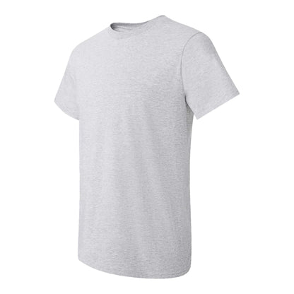 Hanes 4980 custom short sleeve t-shirt in ash, left side view