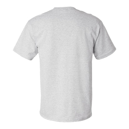 Hanes 5280 custom short sleeve t-shirt in ash, back view