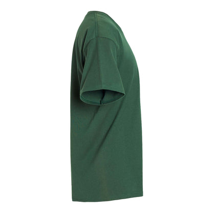 Hanes 5280 custom short sleeve t-shirt in athletic dark green, right side view