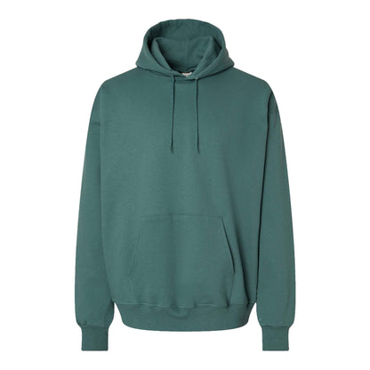Hanes F170 custom hoodie in cactus, front view