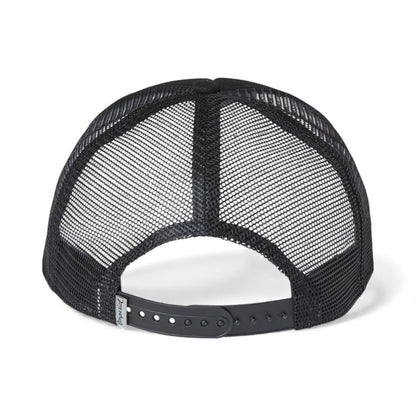 Back view of Imperial 1287 custom hat in black