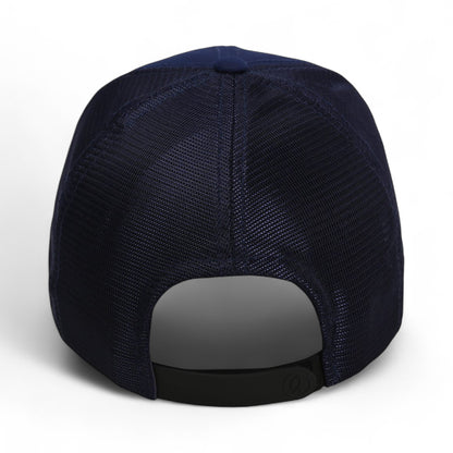 Back view of Imperial 1988M custom hat in dark blue
