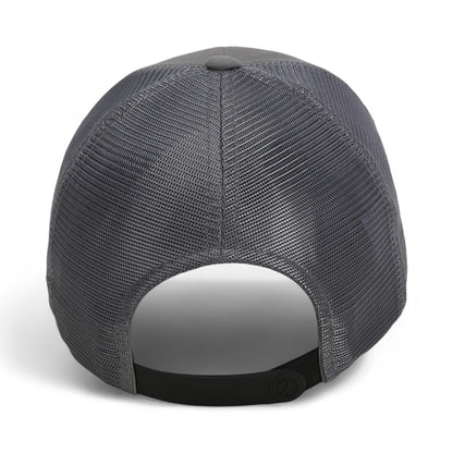 Back view of Imperial 1988M custom hat in grey