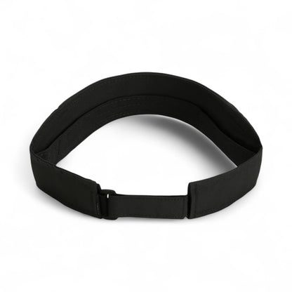 Back view of Imperial 3124P custom hat in black