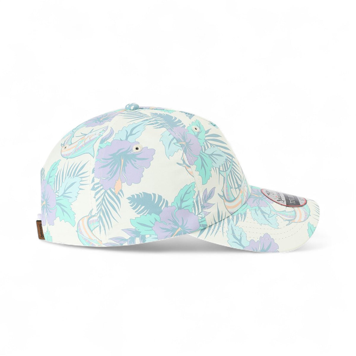 Right side view of Imperial 4072 custom hat in pale yellow