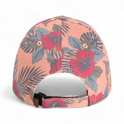 Back view of Imperial 4072 custom hat in sunset
