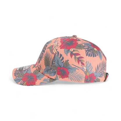 Left side view of Imperial 4072 custom hat in sunset