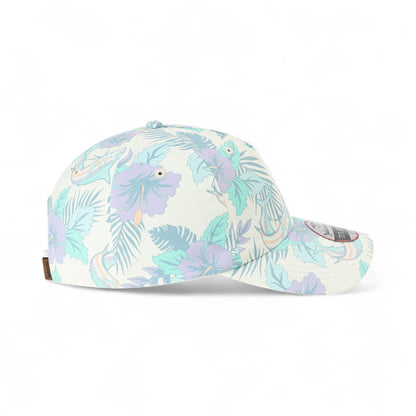 Right side view of Imperial 4072 custom hat in pale yellow