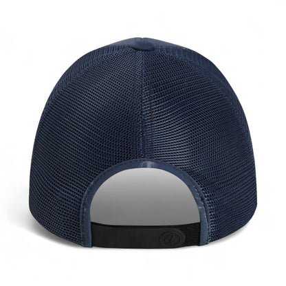 Back view of Imperial 4074 custom hat in navy