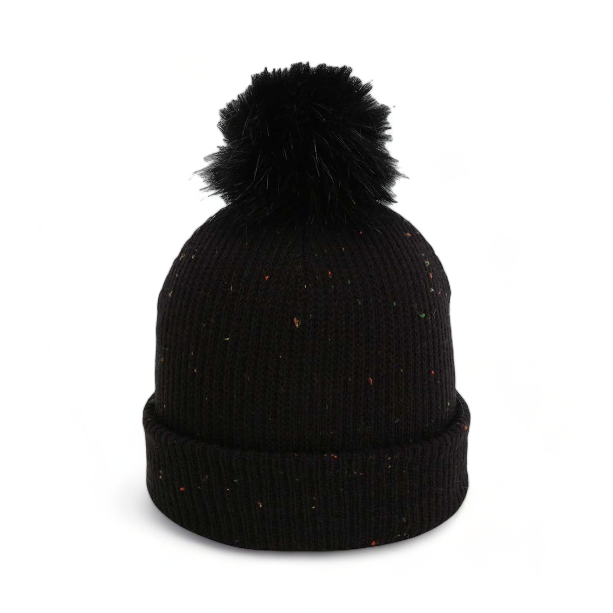 Front view of Imperial 6014 custom hat in black