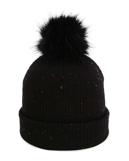 Right side view of Imperial 6014 custom hat in black