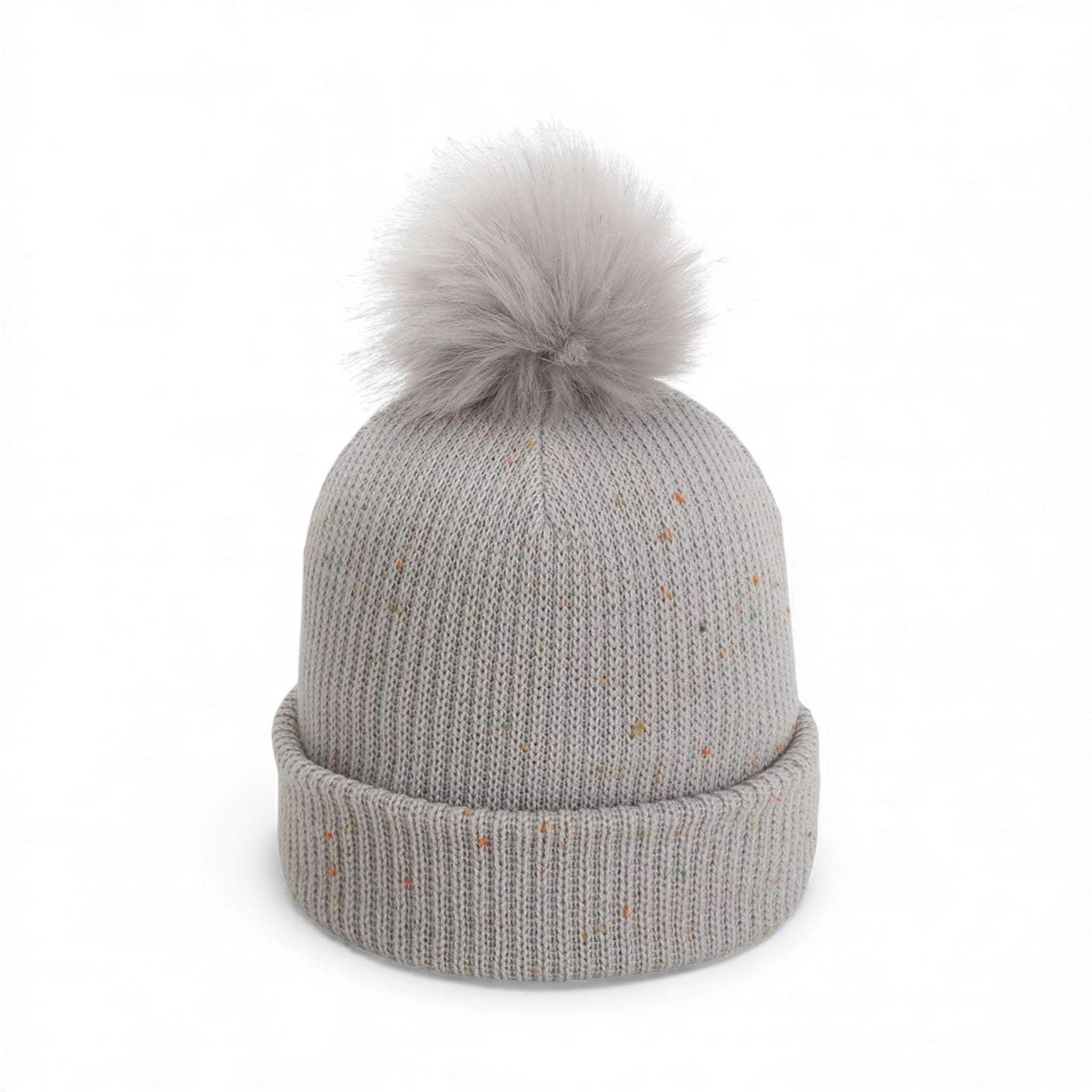 Left side view of Imperial 6014 custom hat in light grey