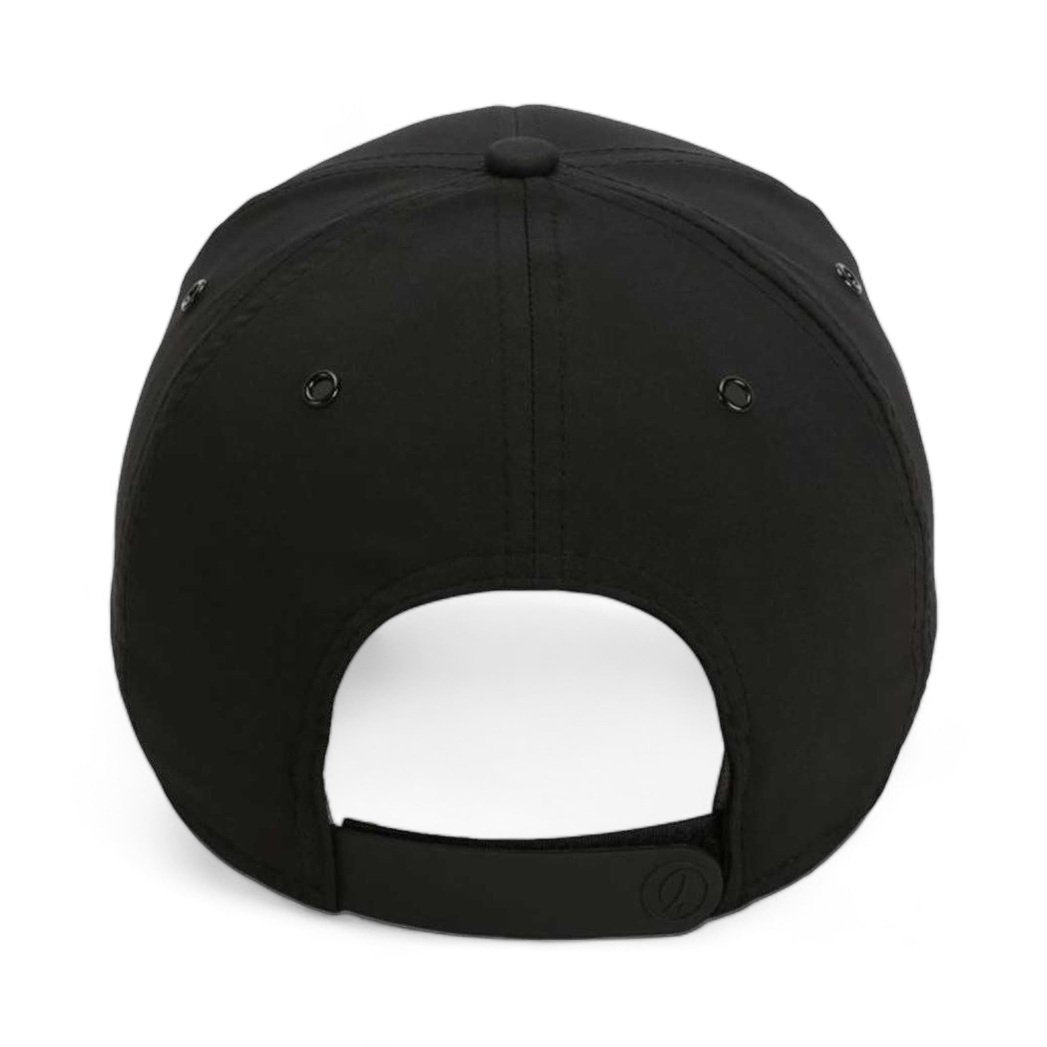 Back view of Imperial 6054 custom hat in black